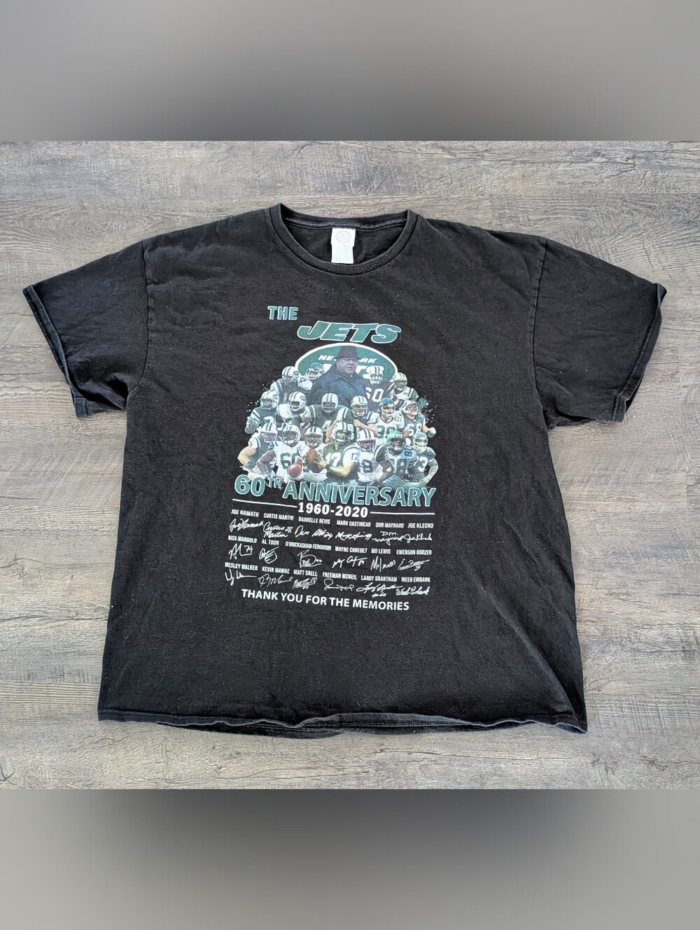 Screen Stars Black Jets 60th Anniversary Graphic Tee